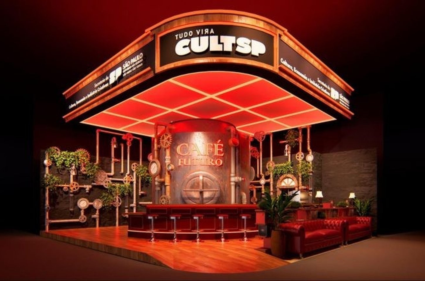 Governo de SP leva cápsula do tempo futurista à CCXP 2025