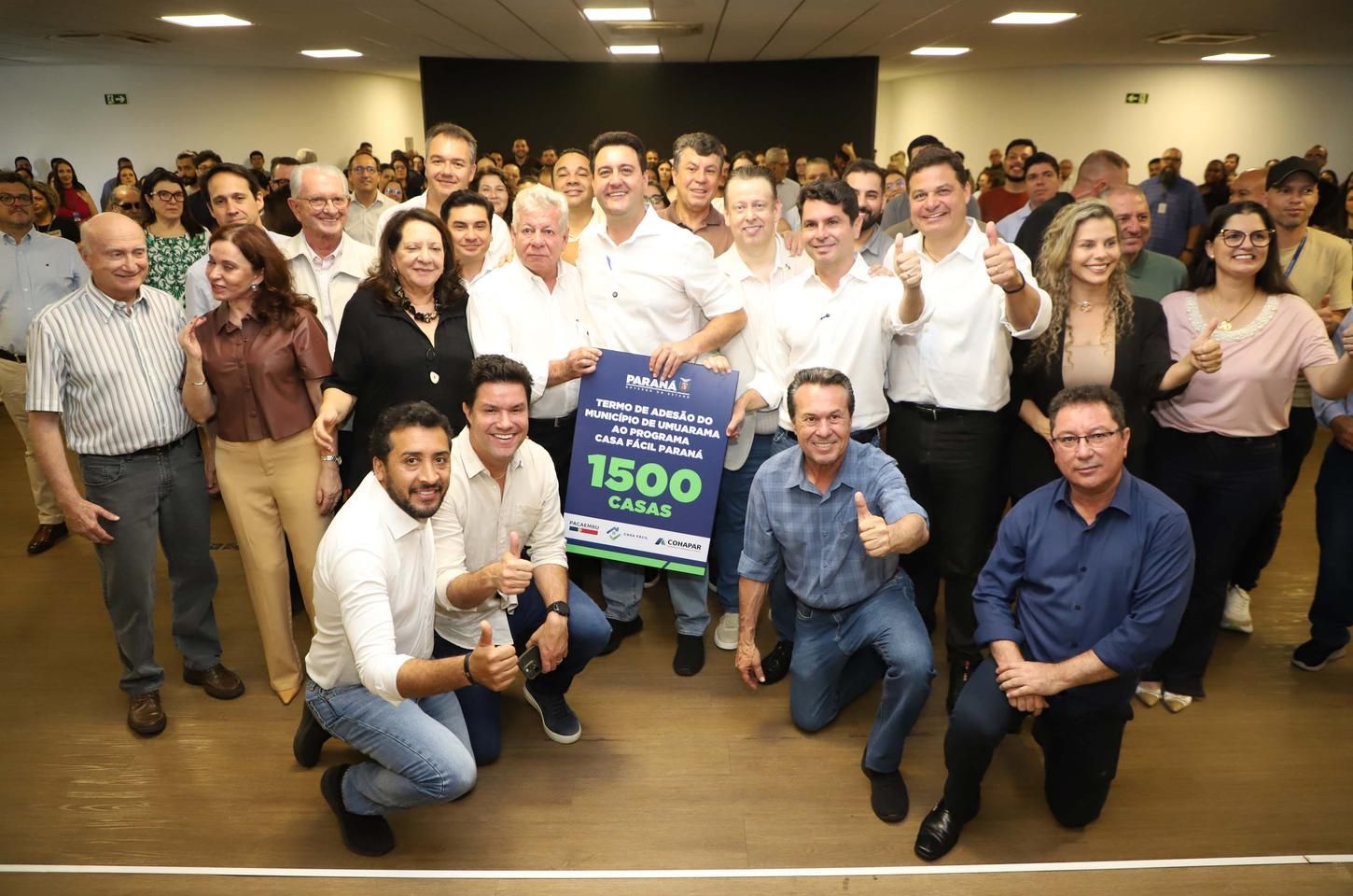 Governo do Paraná anuncia 1.500 novas moradias em Umuarama