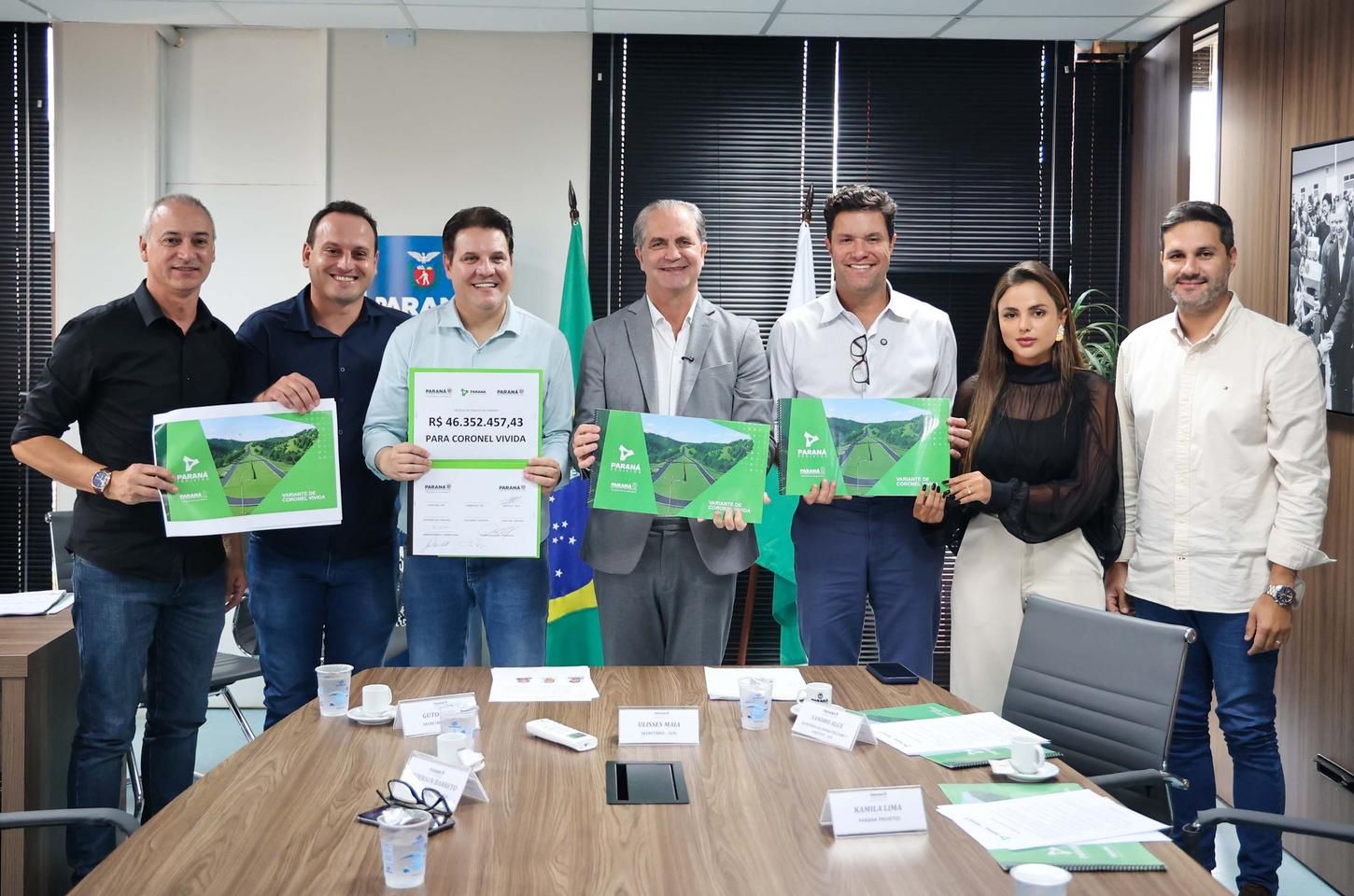 Governo do Paraná anuncia contorno viário de R$ 46 milhões em Coronel Vivida