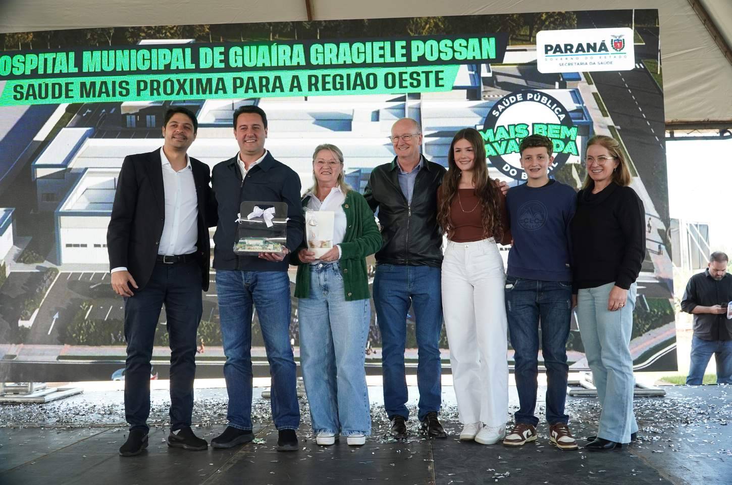 Governo do Paraná assina ordem de serviço para novo hospital em Guaíra