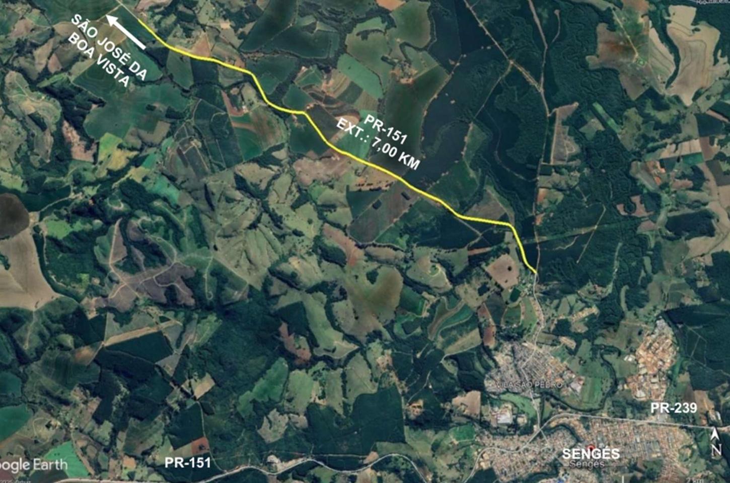 Governo do Paraná divulga vencedor de licitação para pavimentar trecho da PR-151