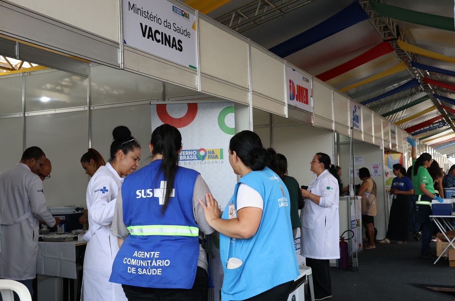 Governo federal leva serviços à comunidade de Heliópolis em São Paulo