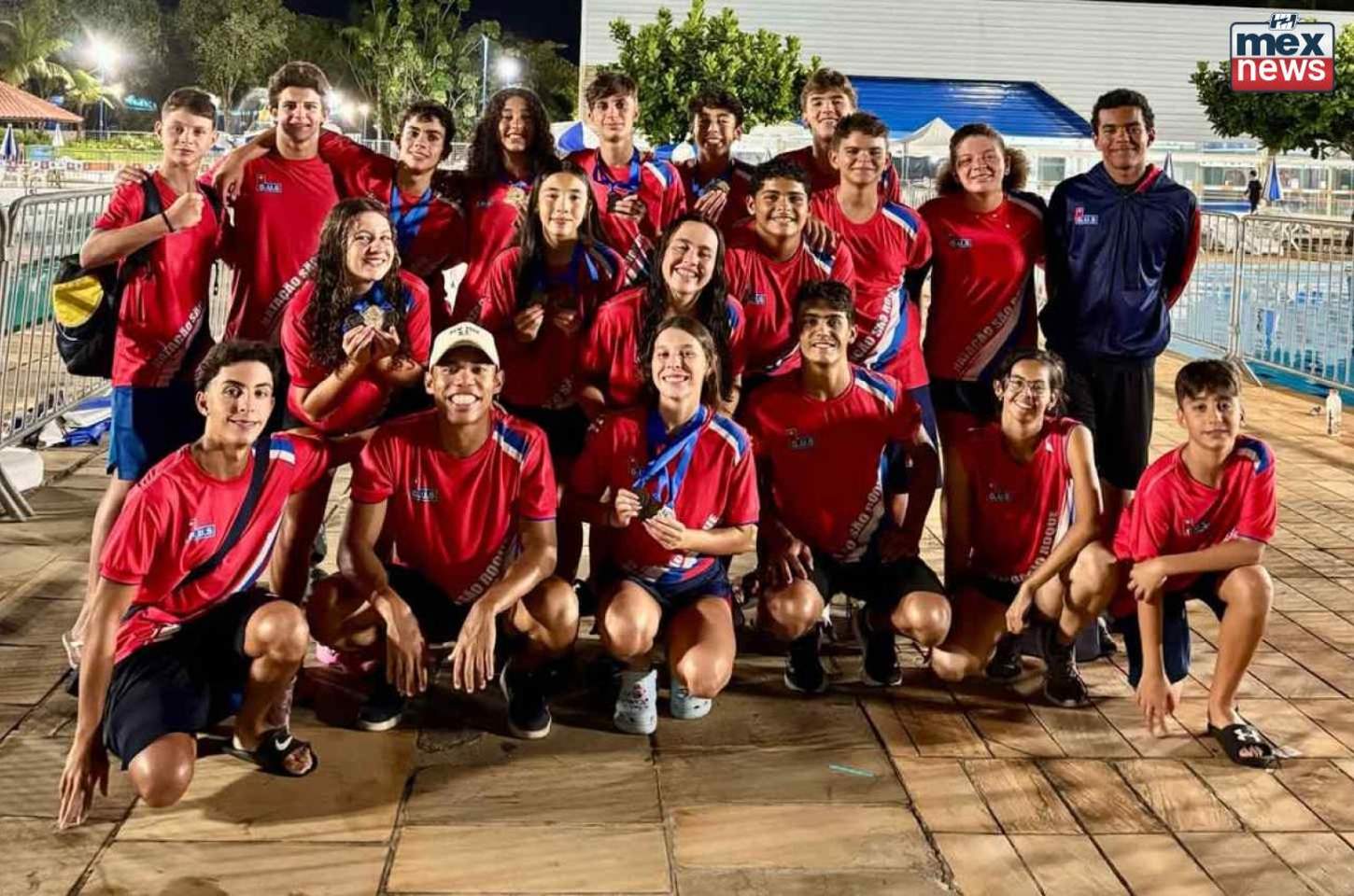 Grêmio União Sanroquense brilha no Torneio Regional de Natação em Mogi Mirim