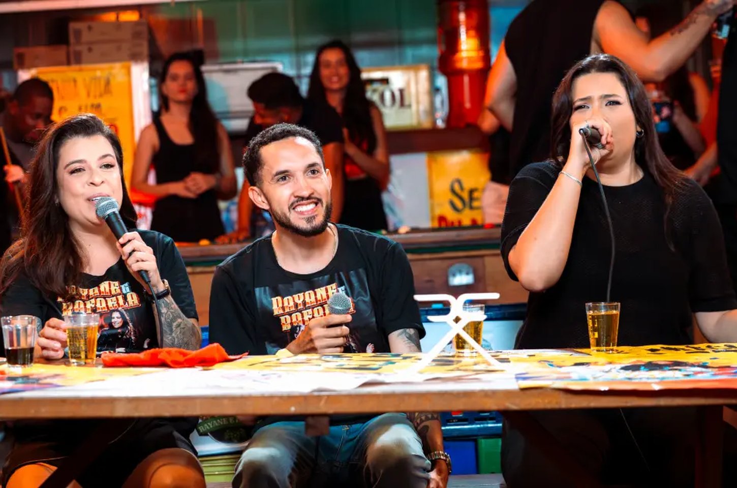 Henrique e Juliano apadrinham nova parceria sertaneja entre Rayane e Rafaela e Grelo