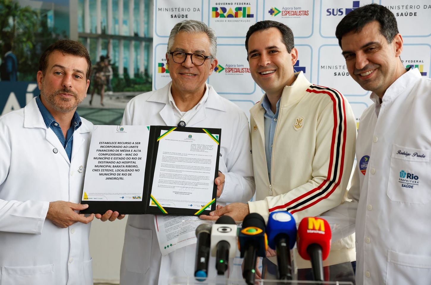 Hospitais federais do Rio de Janeiro são reinaugurados após investimento de R$ 910 milhões