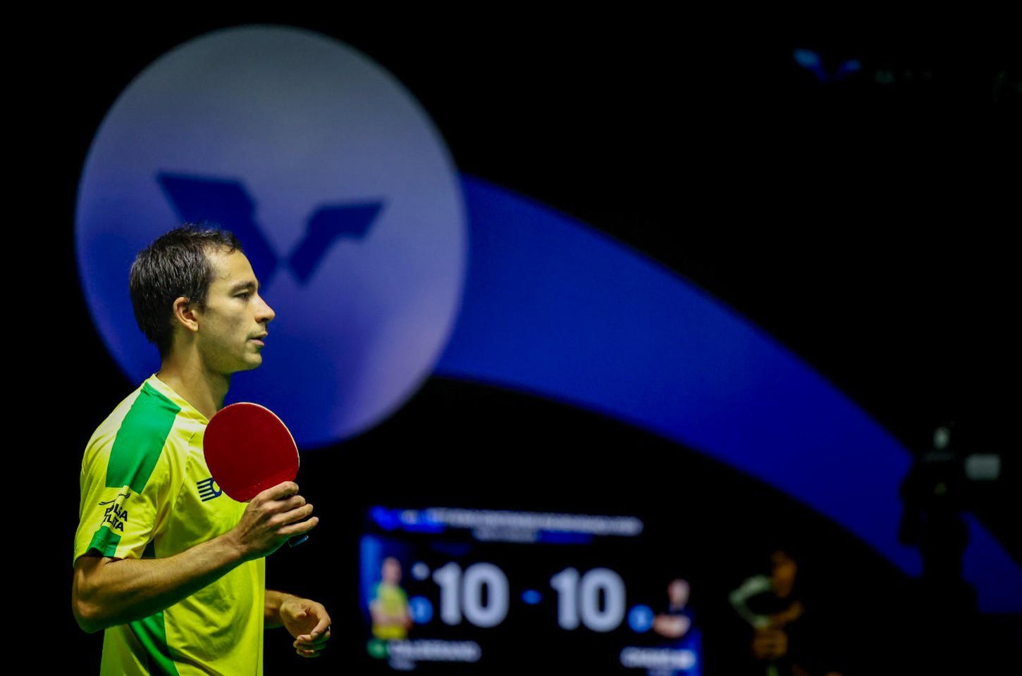 Hugo Calderano fica com o bronze na Copa do Mundo de tênis de mesa em Macau