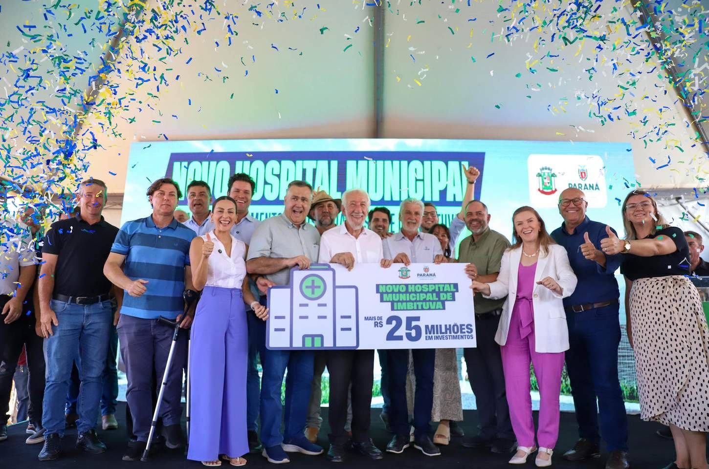 Imbituva inicia construção de hospital municipal com investimento de R$ 25,6 milhões