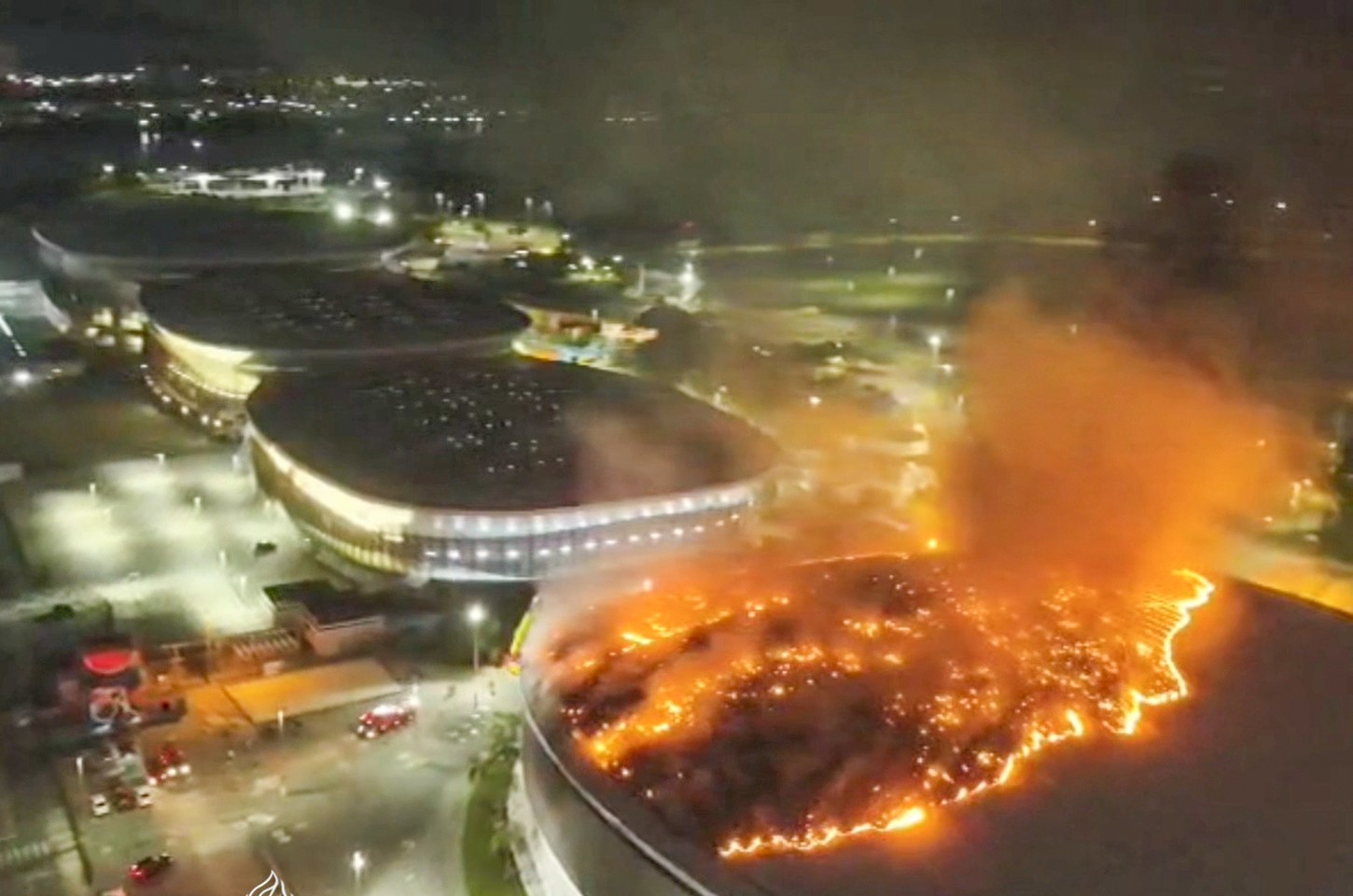 Incêndio no velódromo olímpico do Rio não danifica pista e acervo do museu