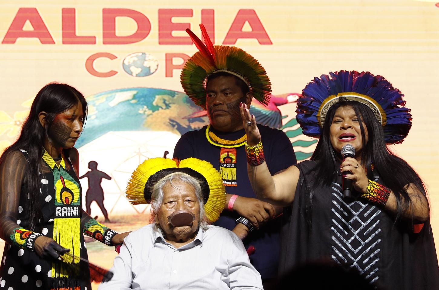 Indígenas protagonizam maior participação da história em conferência climática