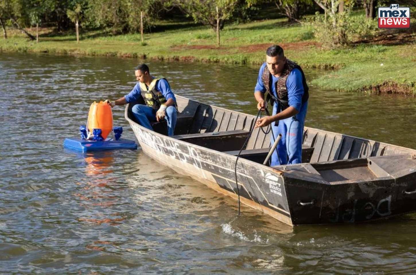 Instalação de Aeradores no Lago do Parque Jaboti: Uma Nova Era para o Meio Ambiente de Apucarana