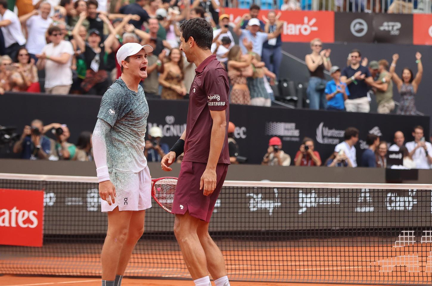 João Fonseca e Marcelo Melo garantem vaga na final do Rio Open