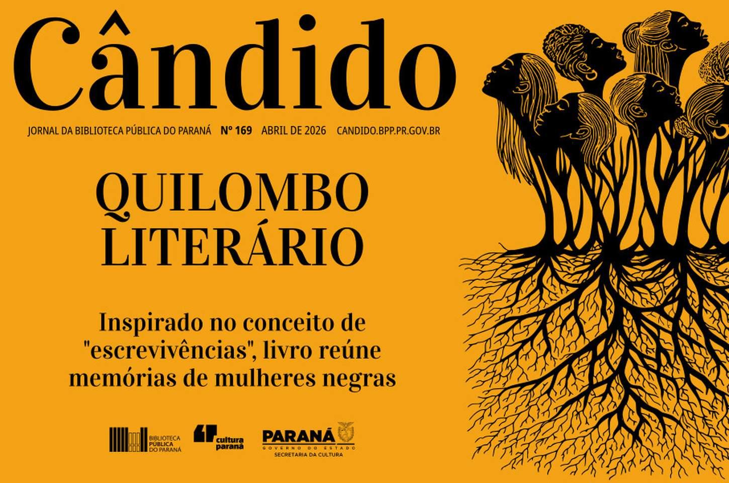 Jornal Cândido destaca escrevivências negras e agenda cultural no Paraná