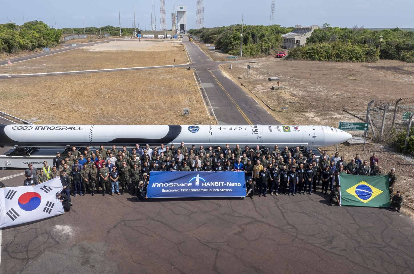 Lançamento de foguete sul-coreano no Brasil é adiado para sexta-feira