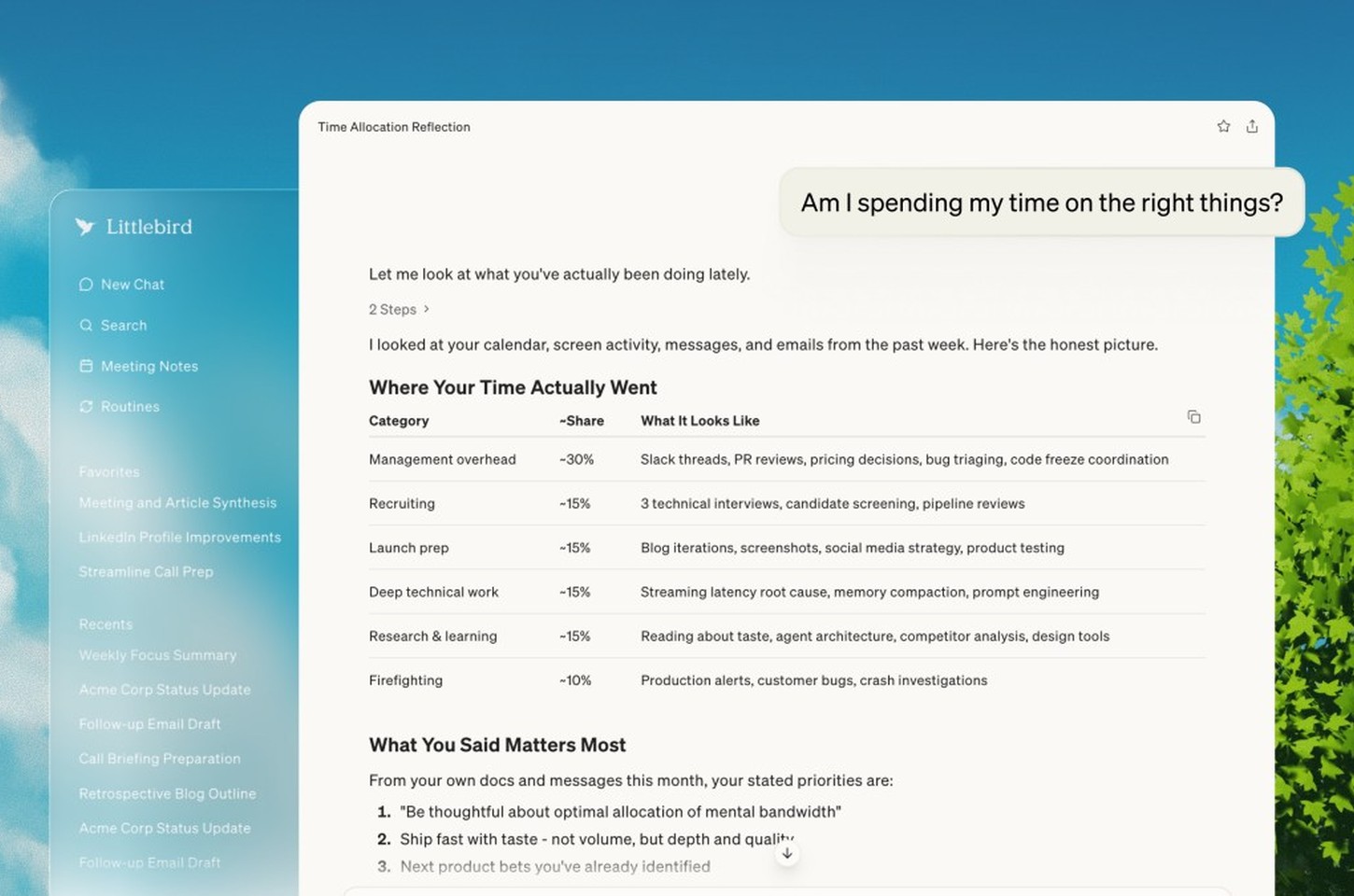 Littlebird: A nova IA que lê sua tela para capturar contexto