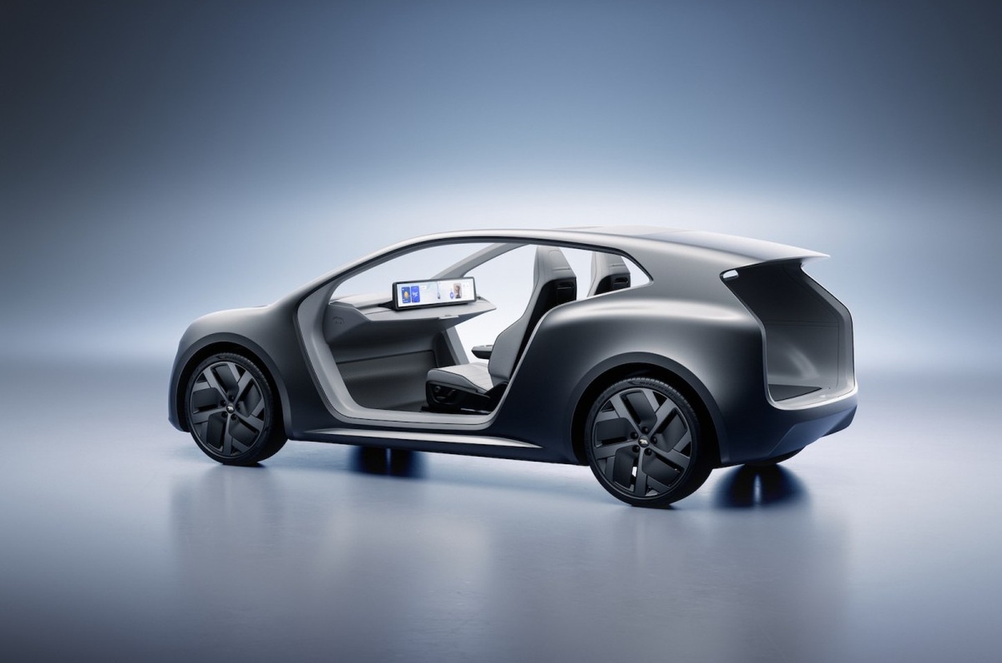 Lucid revela conceito de robotáxi Lunar e parceria com Uber