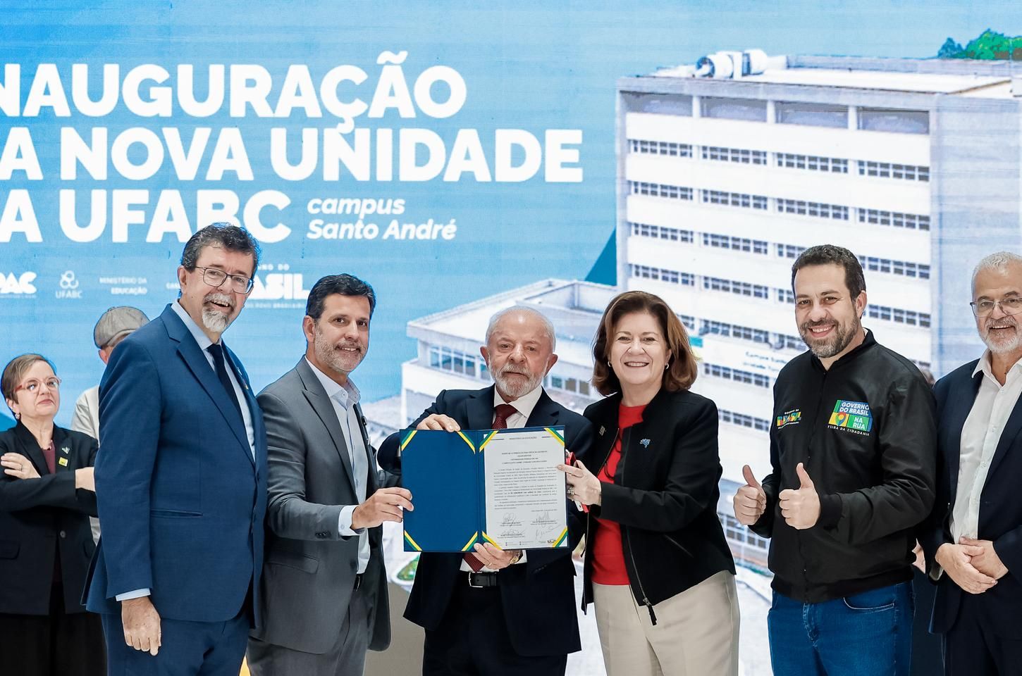 Lula inaugura nova unidade da UFABC em Santo André com investimento de R$ 155,7 milhões