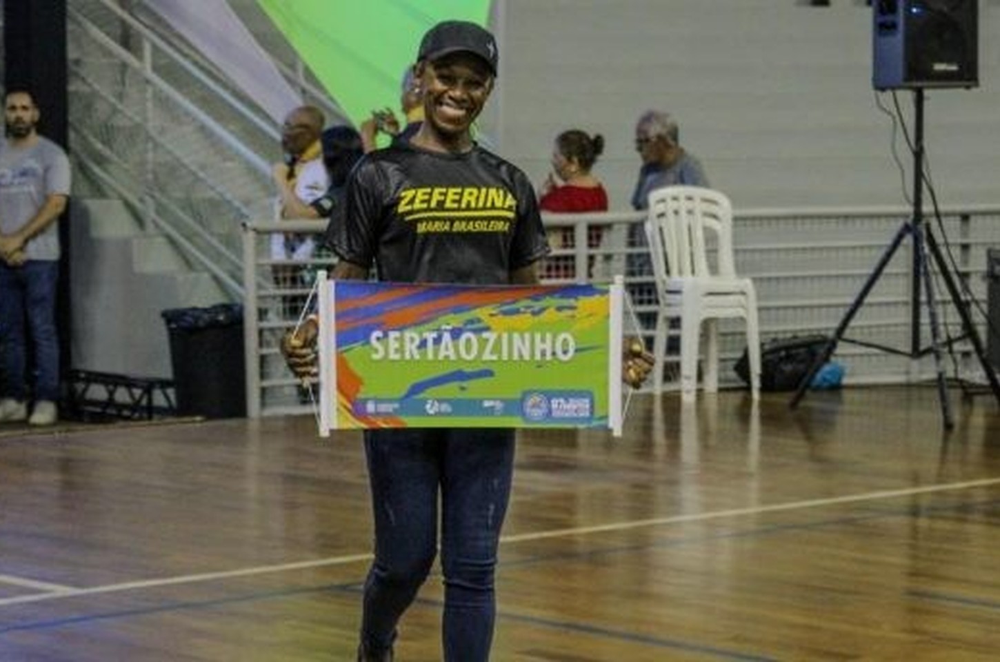 Maria Zeferina Baldaia, campeã da São Silvestre, inspira atletas nos Jogos Abertos