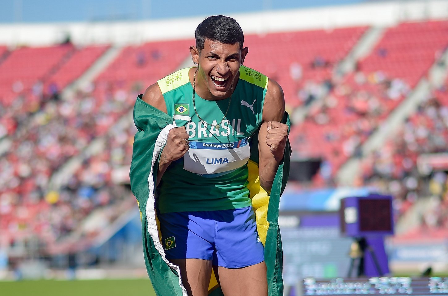 Matheus Lima é o sétimo mais rápido do mundo nos 400 metros rasos