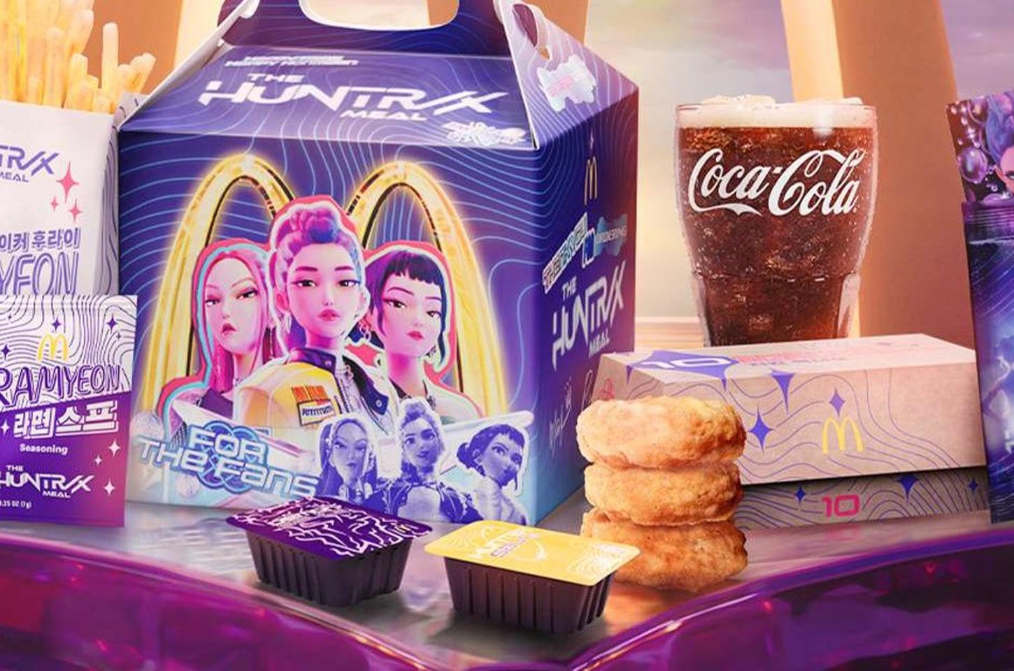 McDonald's lança cardápio inspirado em 'Guerreiras do K-pop'