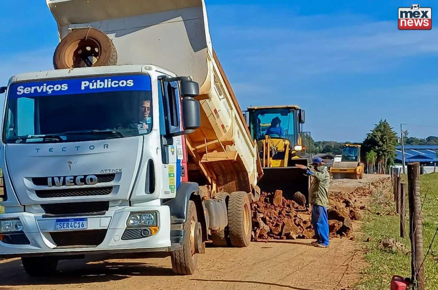 Melhorias nas estradas rurais de Apucarana avançam em 2024