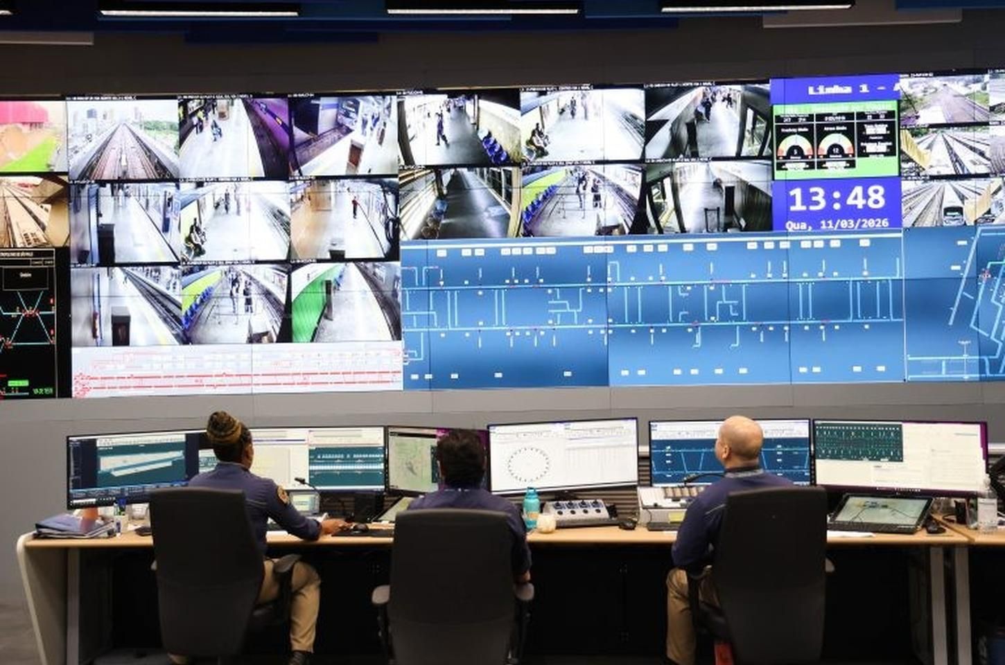 Metrô de SP inaugura CCOx, o maior centro de controle da América Latina