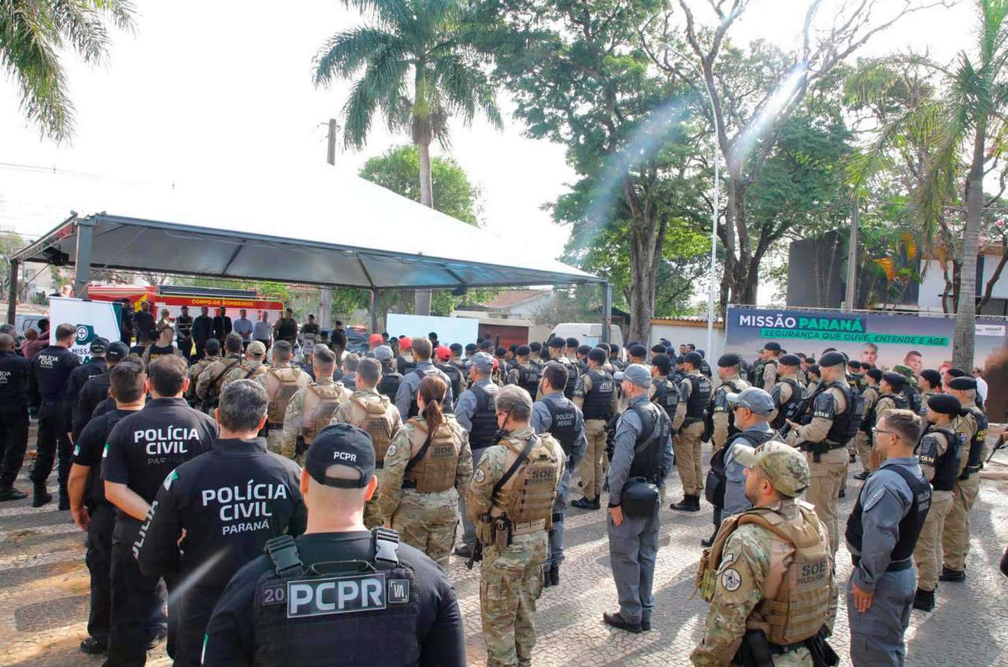 Missão Paraná chega a Curitiba com foco em integração e prevenção