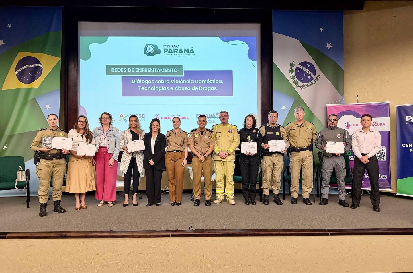 Missão Paraná fortalece combate à violência contra a mulher e prevenção às drogas