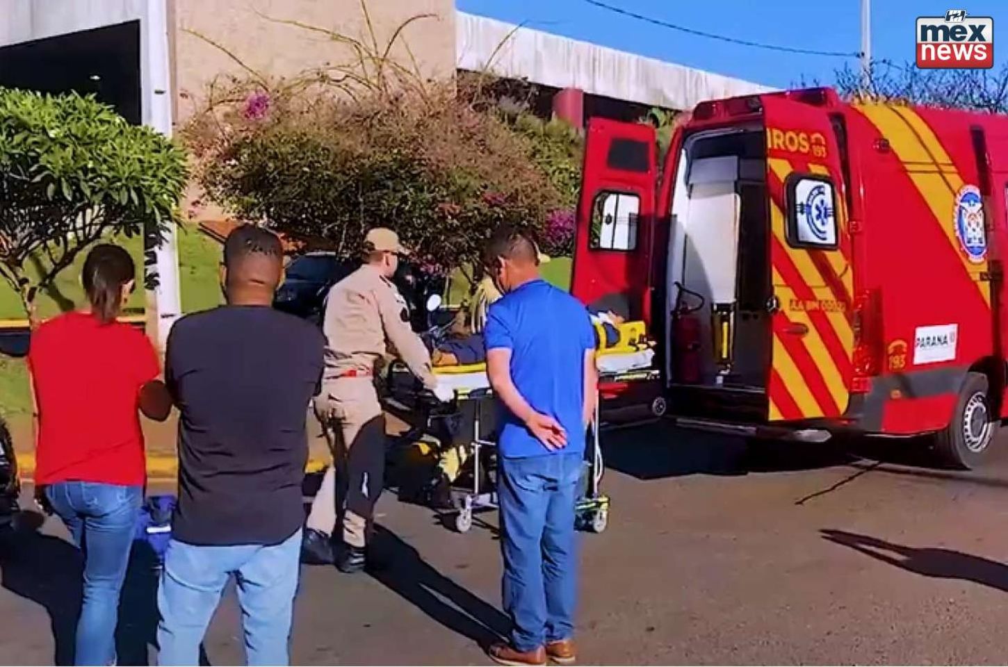 Motociclista ferida em colisão próximo à rodoviária de Apucarana