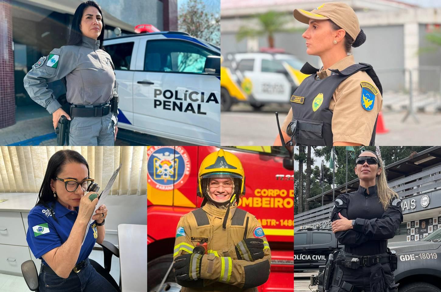 Mulheres fortalecem as forças de segurança do Paraná com pioneirismo