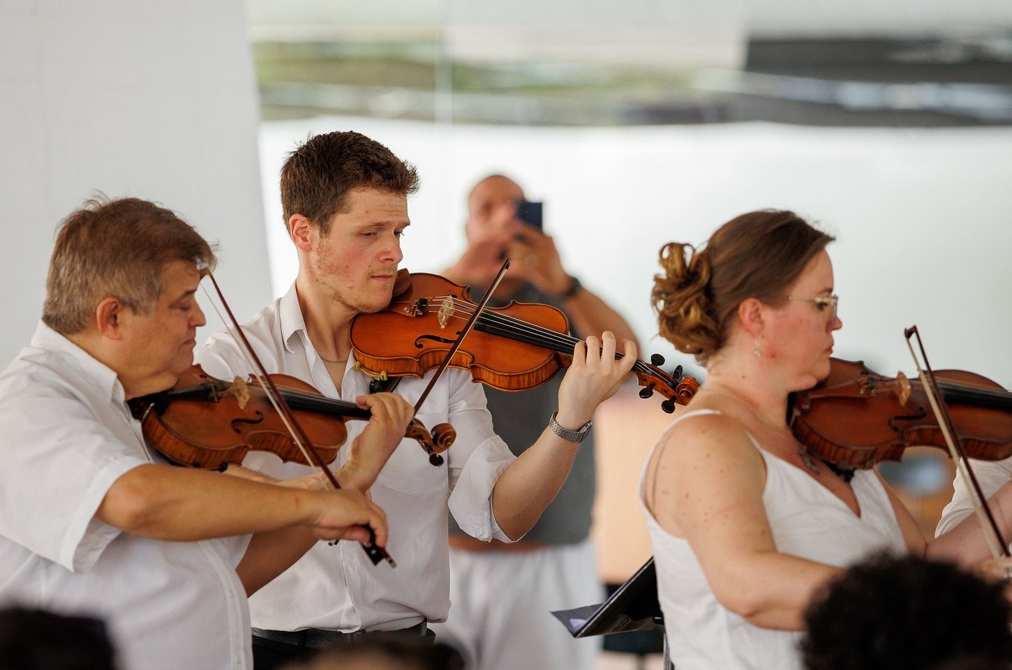 Música de Mozart encanta público em série gratuita no Museu Oscar Niemeyer