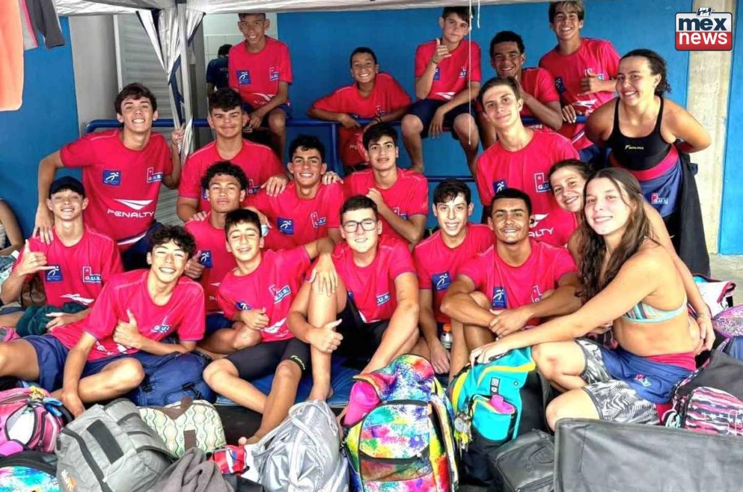 Natação do GUS brilha em seletiva do Troféu Kim Mollo e conquista vagas para Mococa