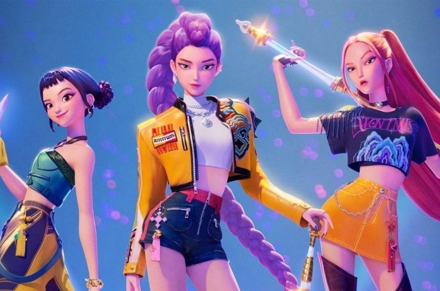 Netflix planeja turnê mundial do grupo HUNTR/X para 2027