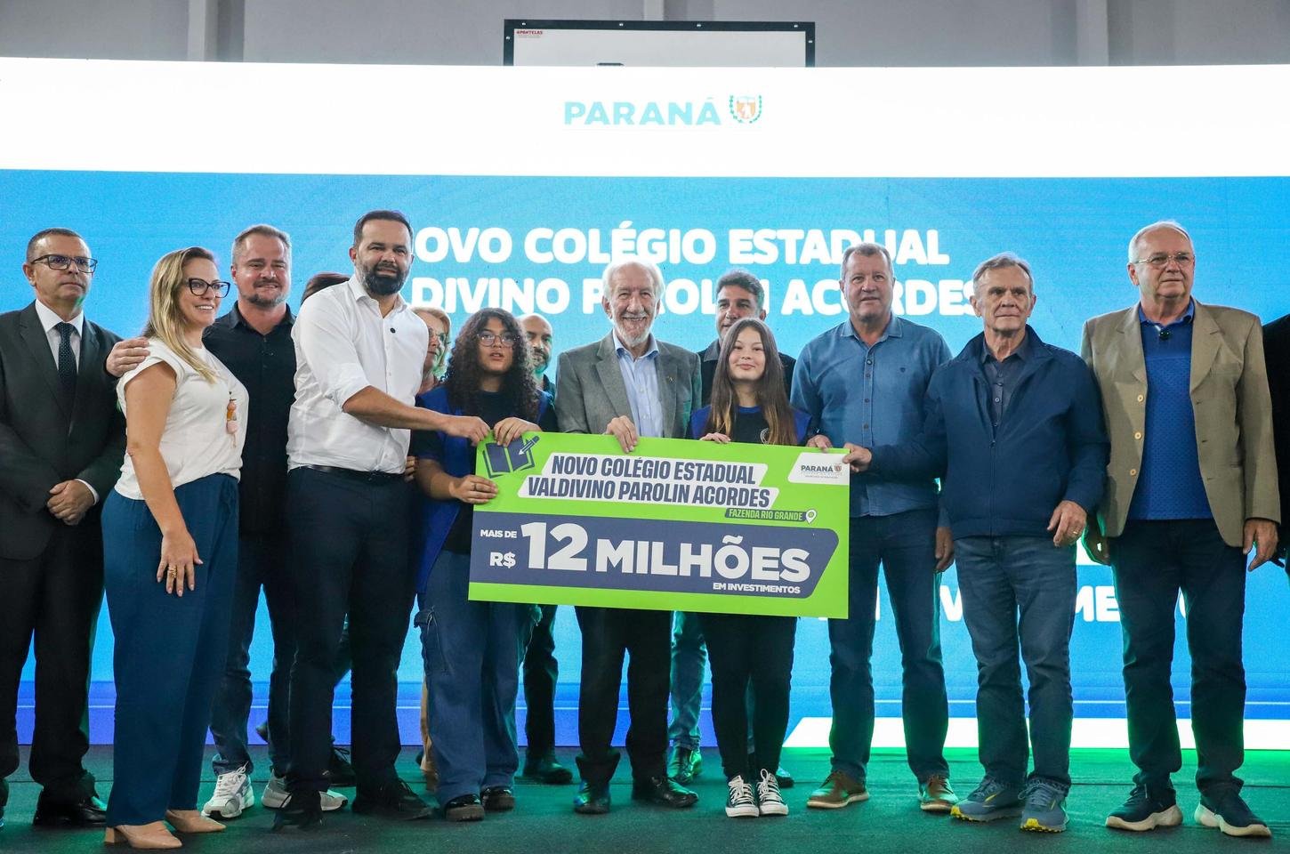 Nova escola estadual em Fazenda Rio Grande amplia ensino para mais de 1,5 mil alunos