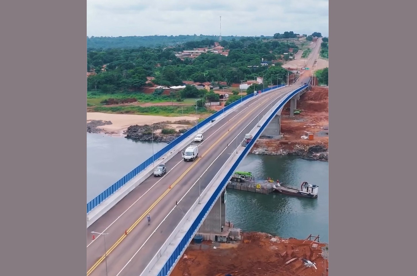 Nova ponte JK é inaugurada entre Tocantins e Maranhão após tragédia