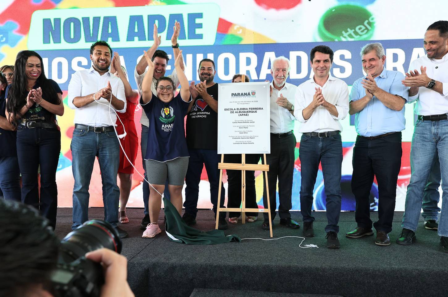 Nova sede da Apae de Nossa Senhora das Graças é inaugurada no Paraná