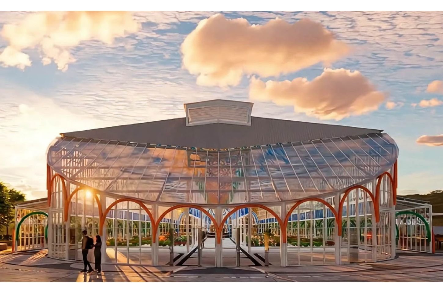 Novo mercado de flores da Ceasa Curitiba nasce para ser ícone turístico