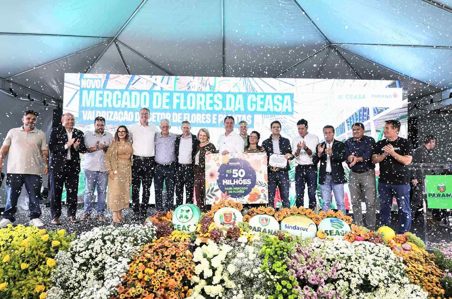 Novo mercado de flores da Ceasa será cartão-postal turístico em Curitiba
