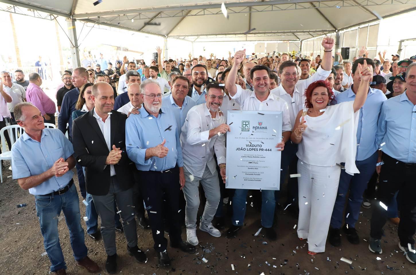 Novo viaduto na PR-444 promete mais segurança e fluidez no Paraná