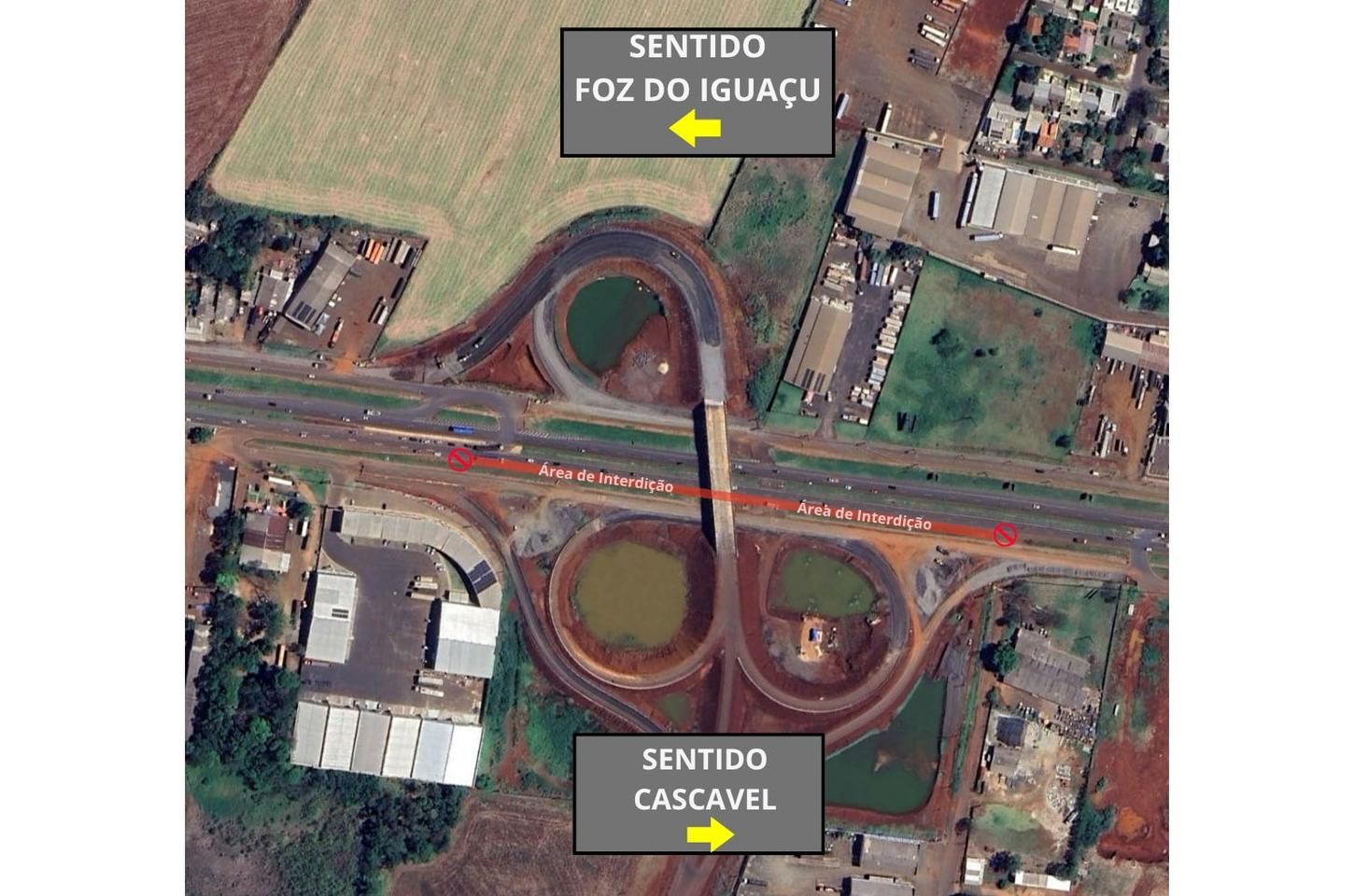 Obras na BR-277 em Foz do Iguaçu interditam meia pista a partir de quinta