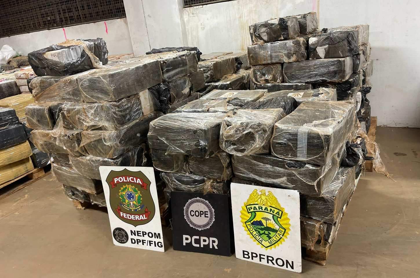 Operação apreende quase 4 toneladas de maconha no oeste do Paraná