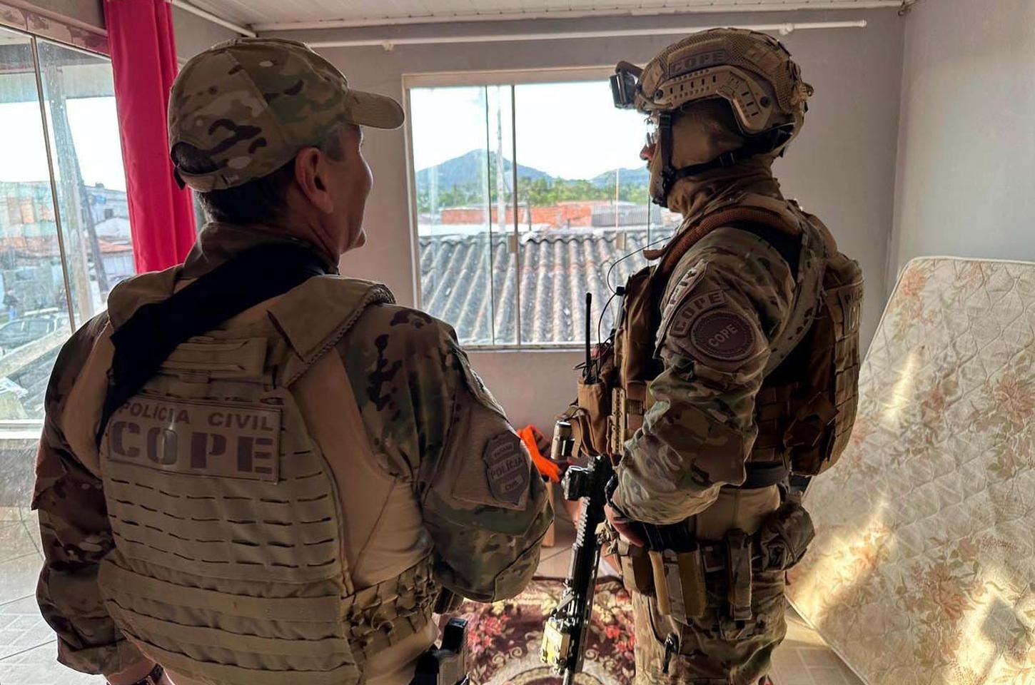 Operação integrada prende 40 suspeitos no litoral do Paraná