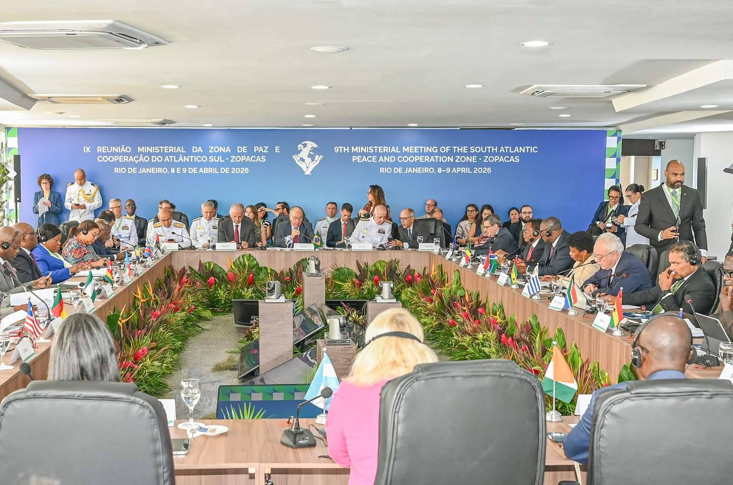 Países do Atlântico Sul firmam compromissos por paz e meio ambiente