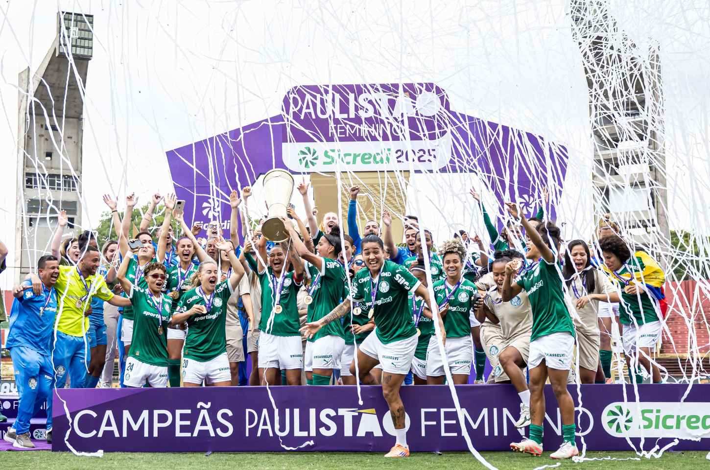 Palmeiras conquista tetracampeonato paulista feminino em final dramática