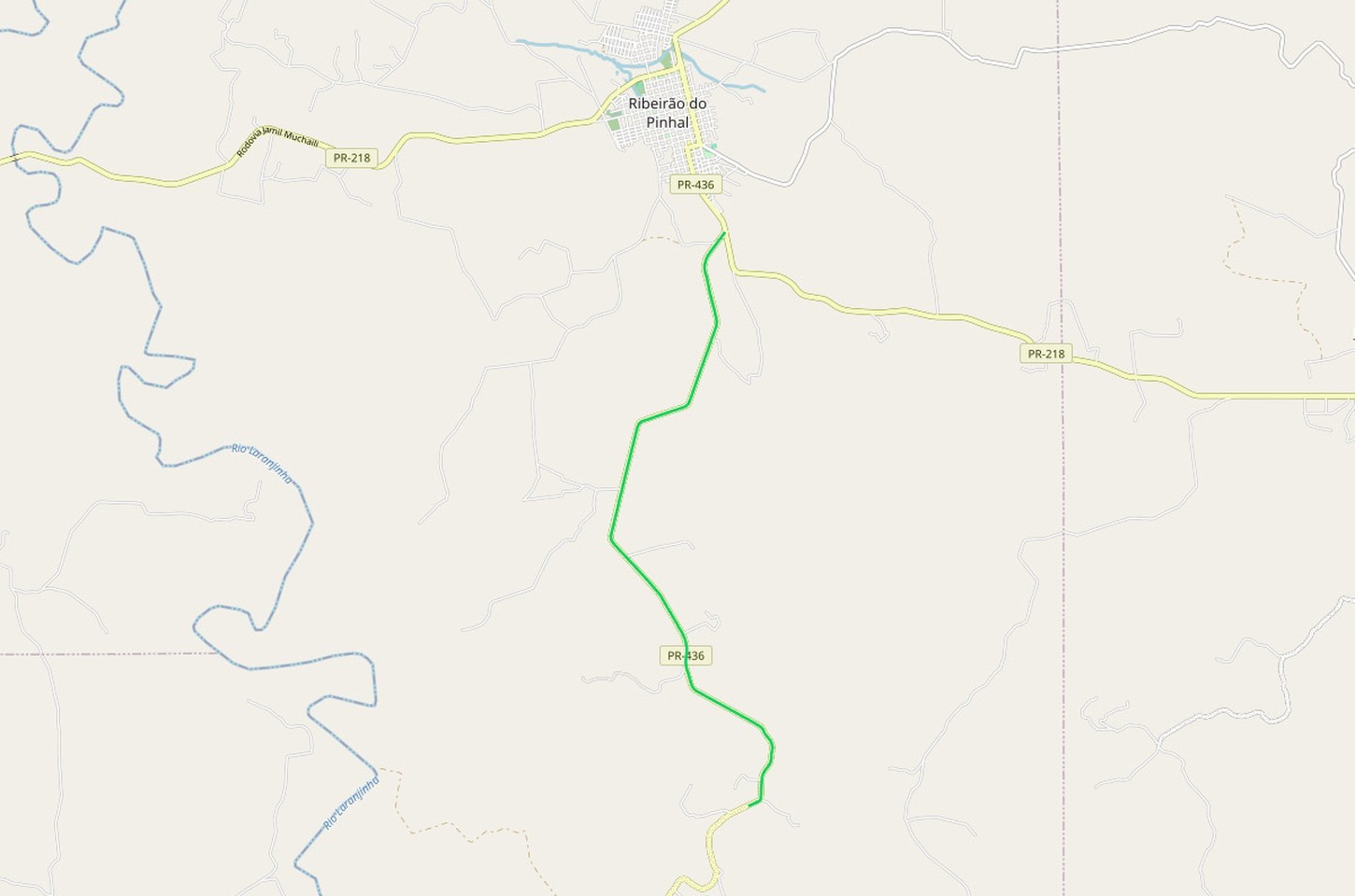 Paraná avança com pavimentação de rodovia no Norte Pioneiro