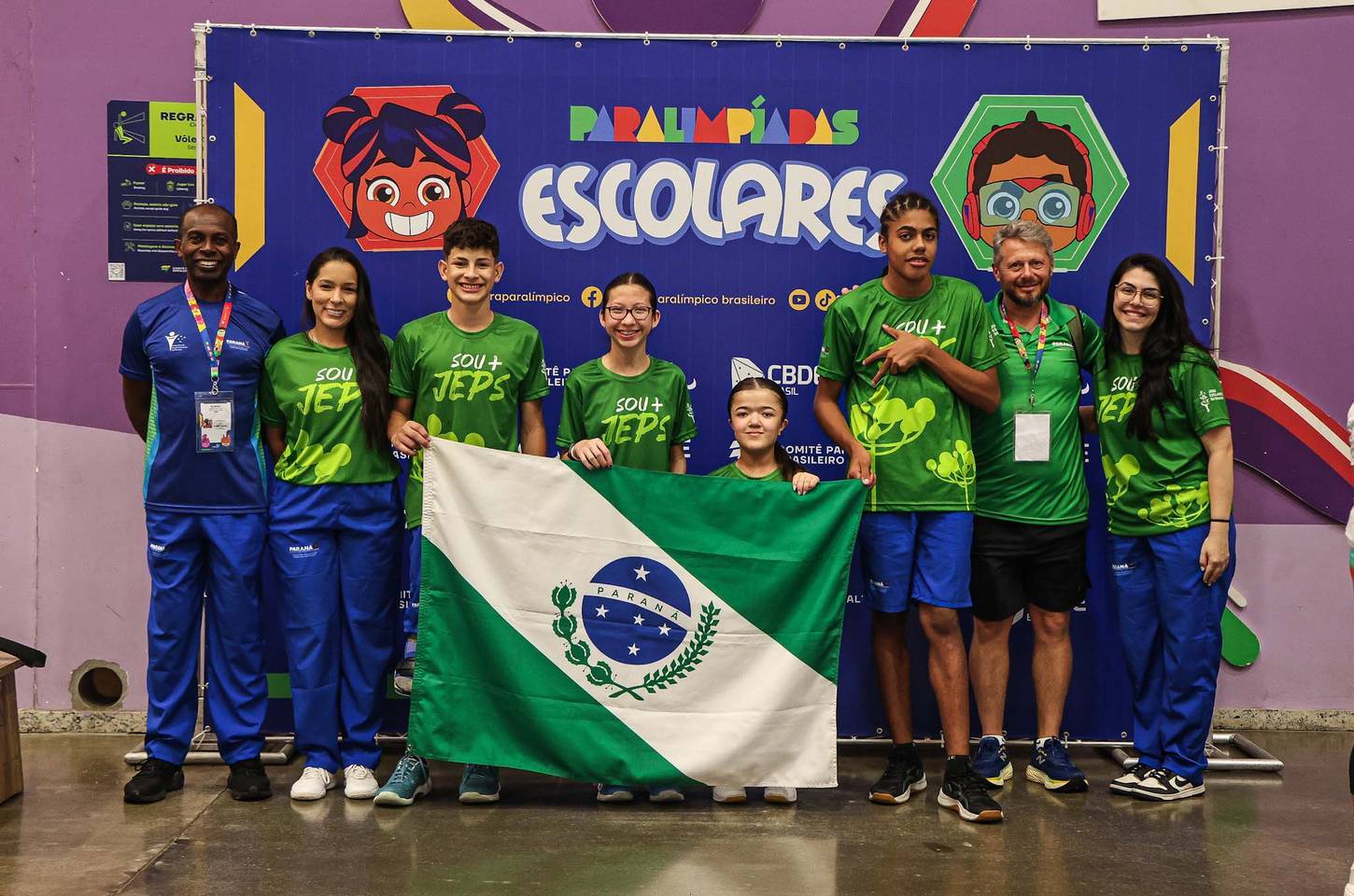 Paraná brilha na Paralimpíada Escolar com 48 medalhas e recorde histórico