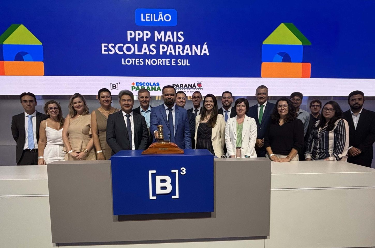 Paraná define empresa para construir 40 escolas em parceria público-privada