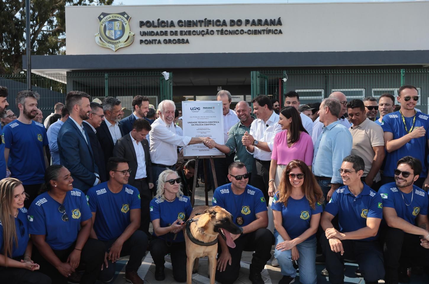 Paraná inaugura unidade de polícia científica em Ponta Grossa com investimento de R$ 15,4 milhões