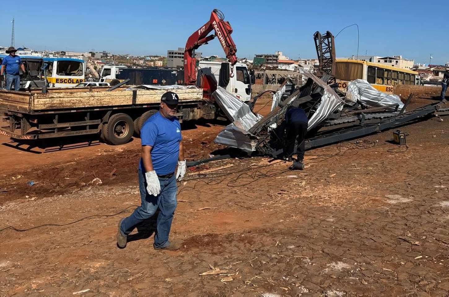 Paraná mobiliza recursos para reconstrução de Rio Bonito do Iguaçu