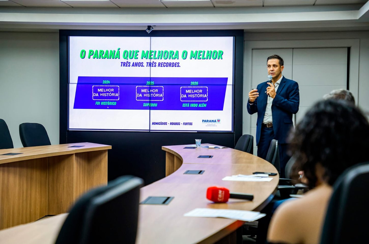 Paraná registra queda de 10% nos homicídios no primeiro trimestre de 2026