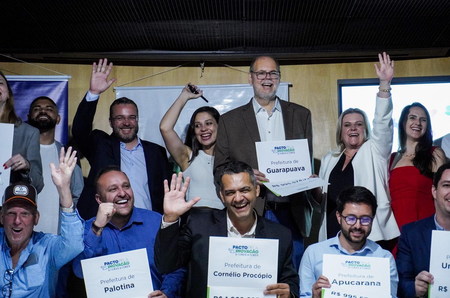 Paraná repassa R$ 55 milhões para 48 cidades investirem em inovação